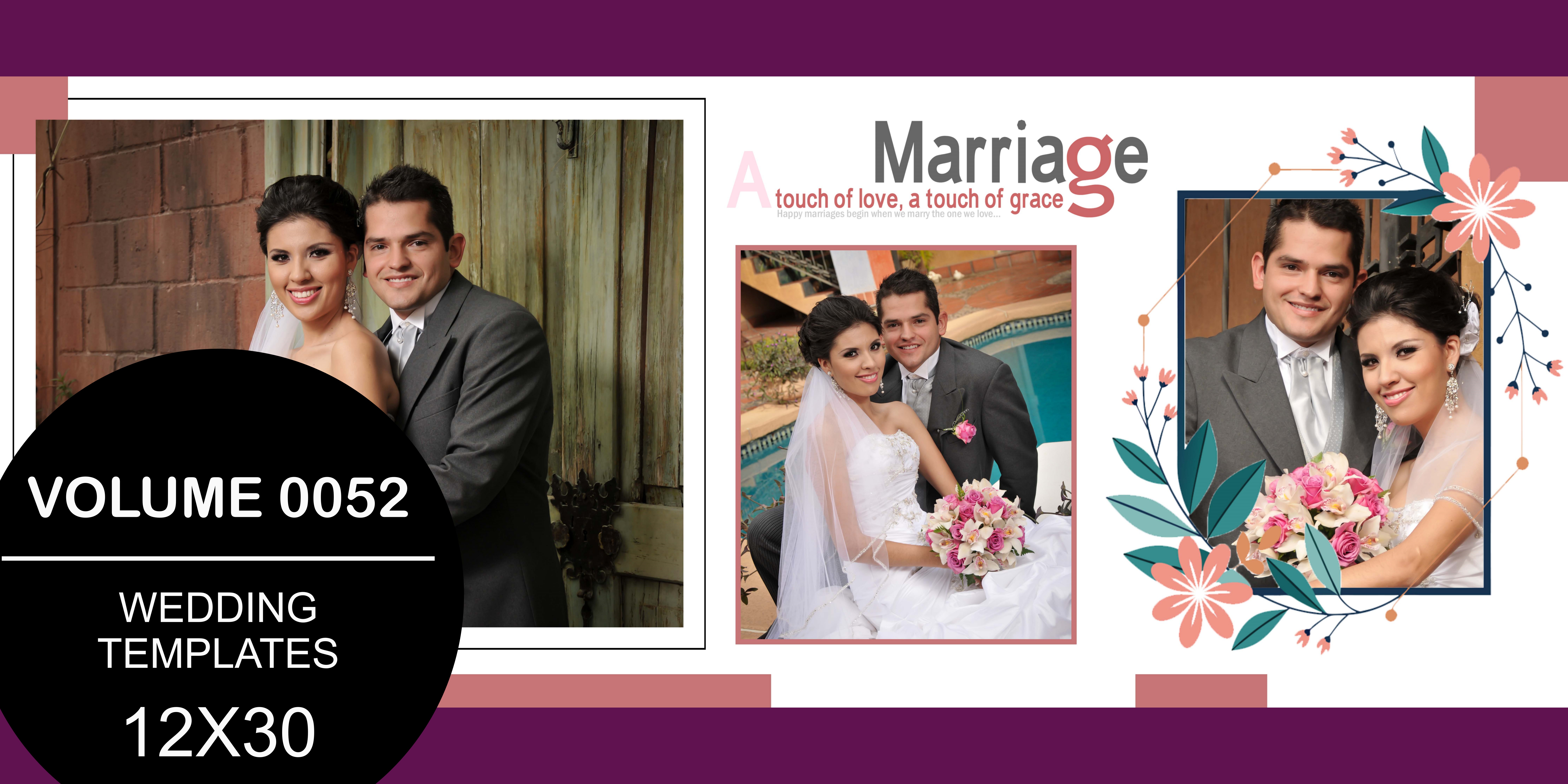 Wedding Templates 12X30 - 0052